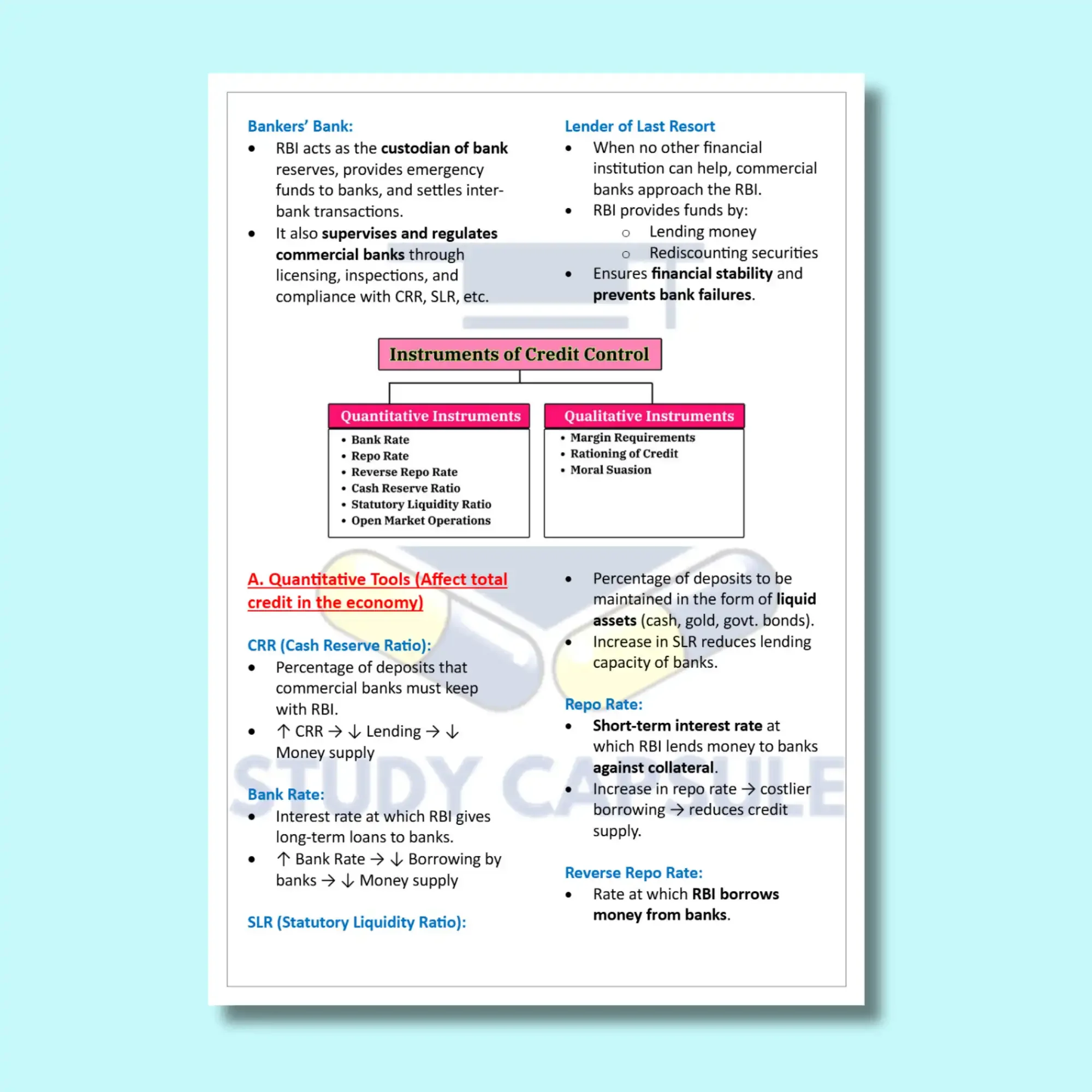 CBSE Class 12 Macroeconomics Notes
