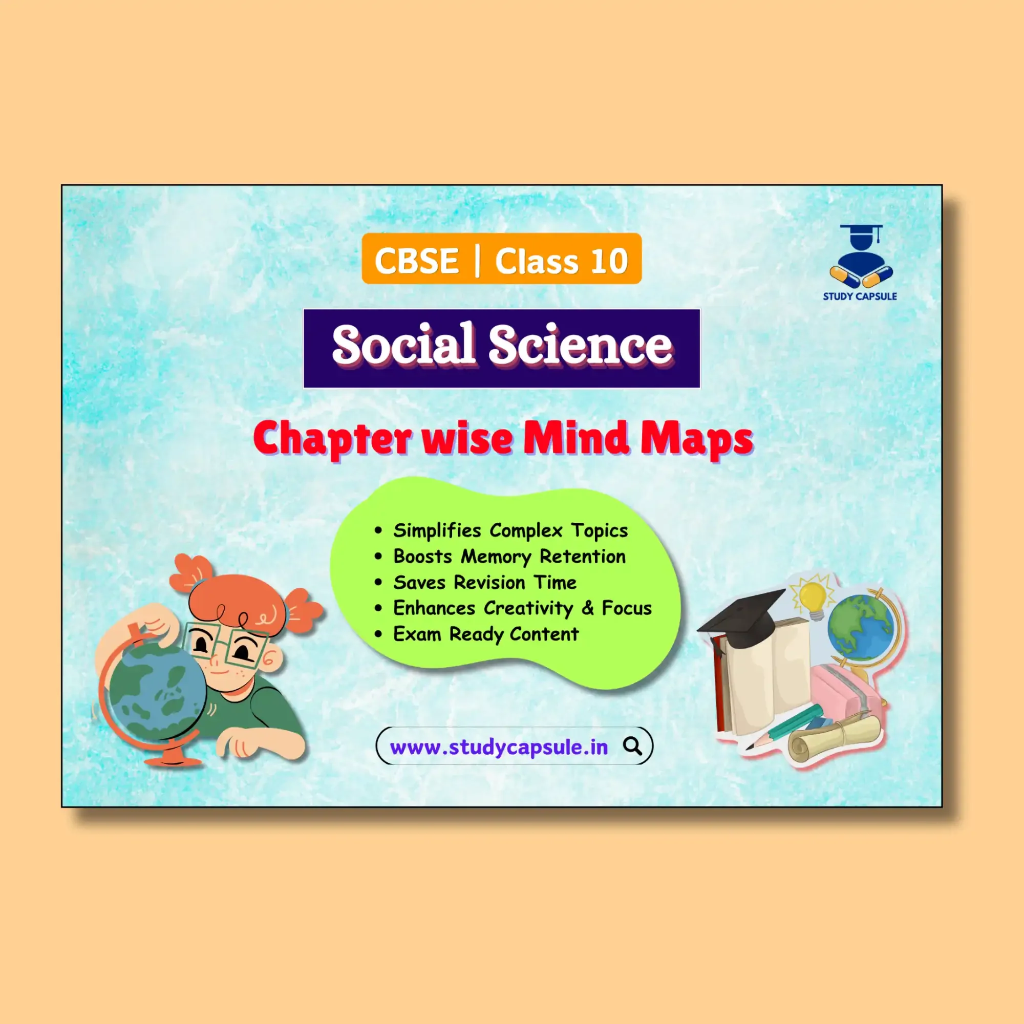 Class 10 Social Science (SST) Chapterwise Mind Maps Pdf