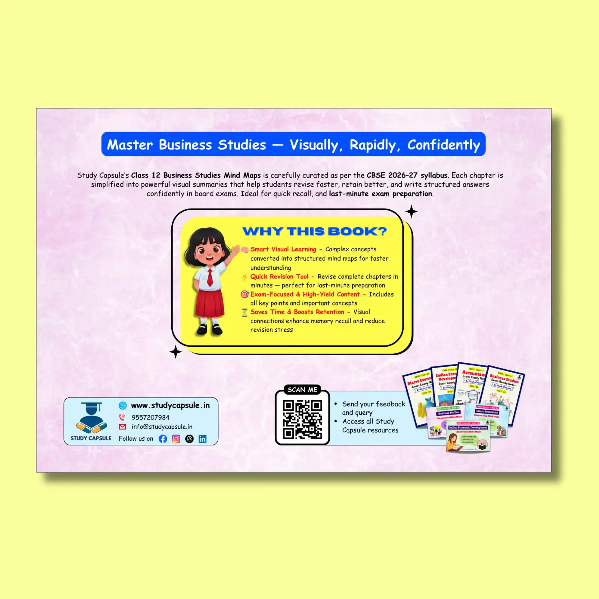 Quickly revise Business Studies for CUET UG