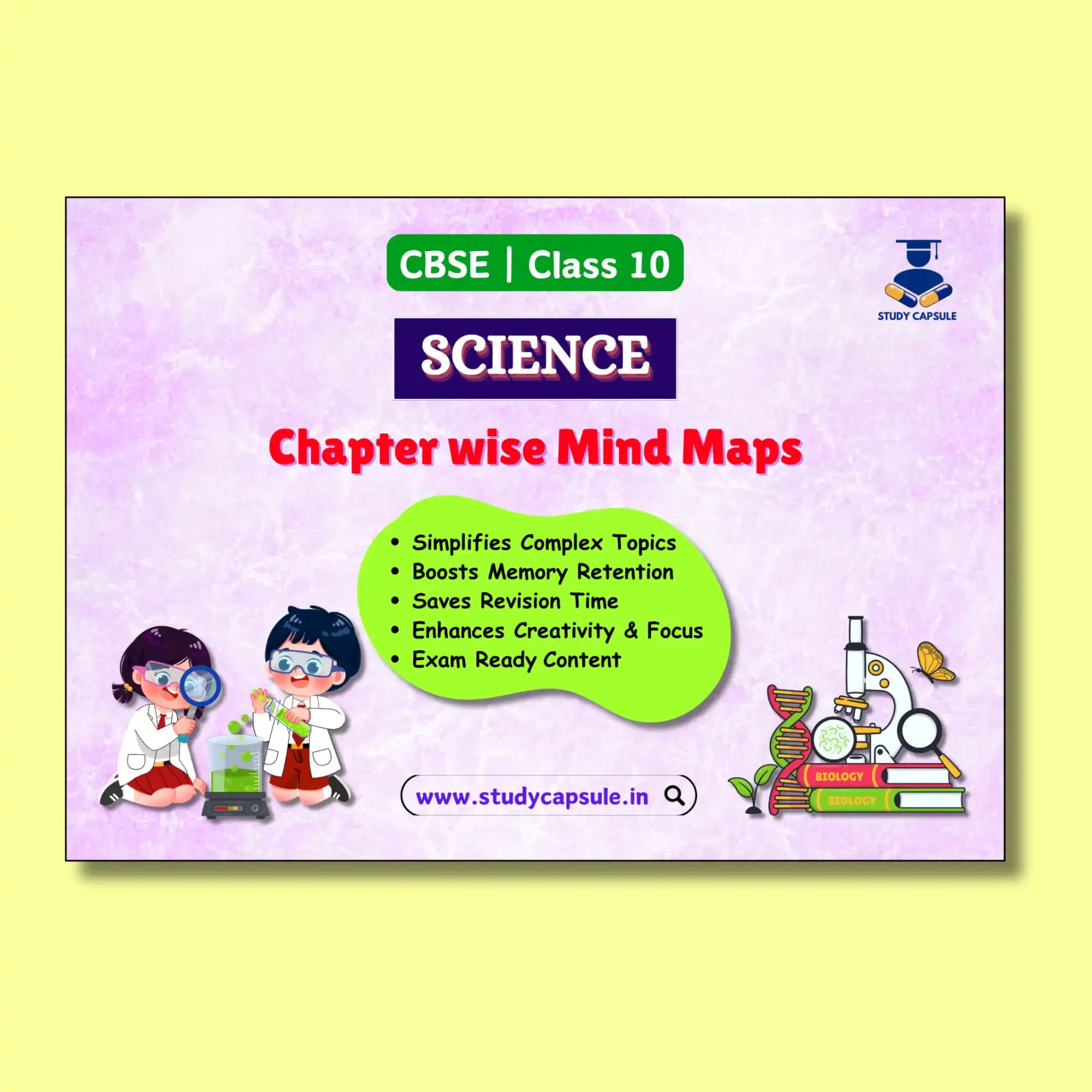 CBSE Class 10 Science Chapter-Wise Mind Maps