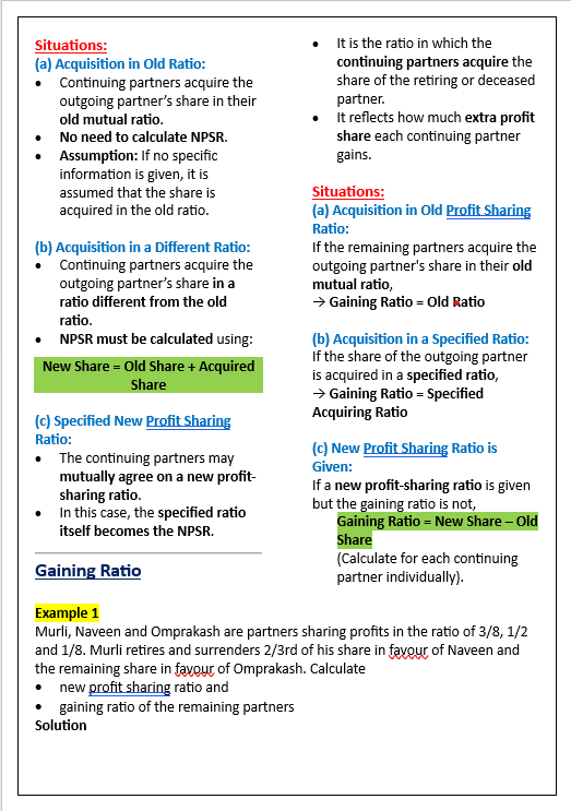 Class 12 Accountancy Exam-Ready Notes | 2025-26 | Digital E-book (PDF) - Image 3