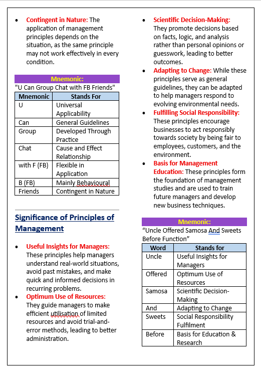CBSE Class 12 Business Studies Exam-Ready Notes | 2025-26 | Digital E-book (PDF) - Image 2
