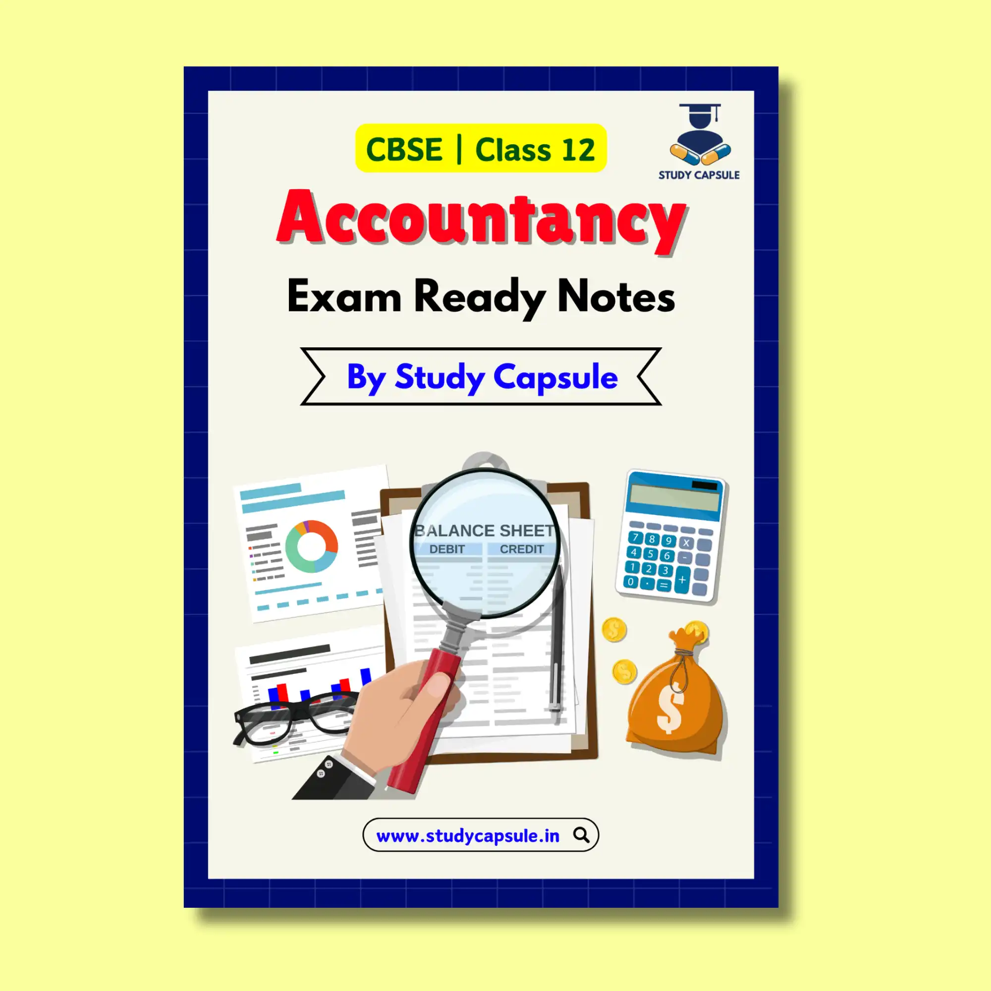 CBSE Class 12 Accountancy Exam-Ready Notes